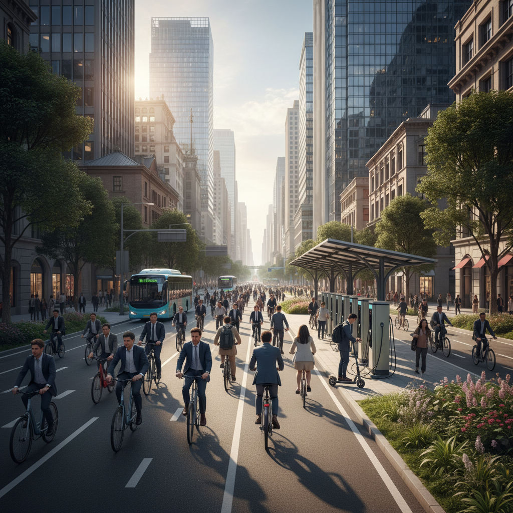 นโยบาย Smart City ปลายปี 2026 ดัน E-Bike แทนรถยนต์ - smart-city-policy-ebike-2026