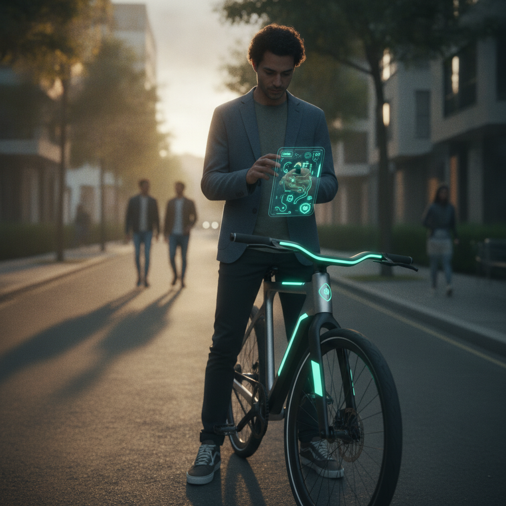 อัปเดตเทรนด์ 2027: E-Bike อัจฉริยะเชื่อมต่อ AI ป้องกันรถหาย - smart-ebike-ai-anti-theft