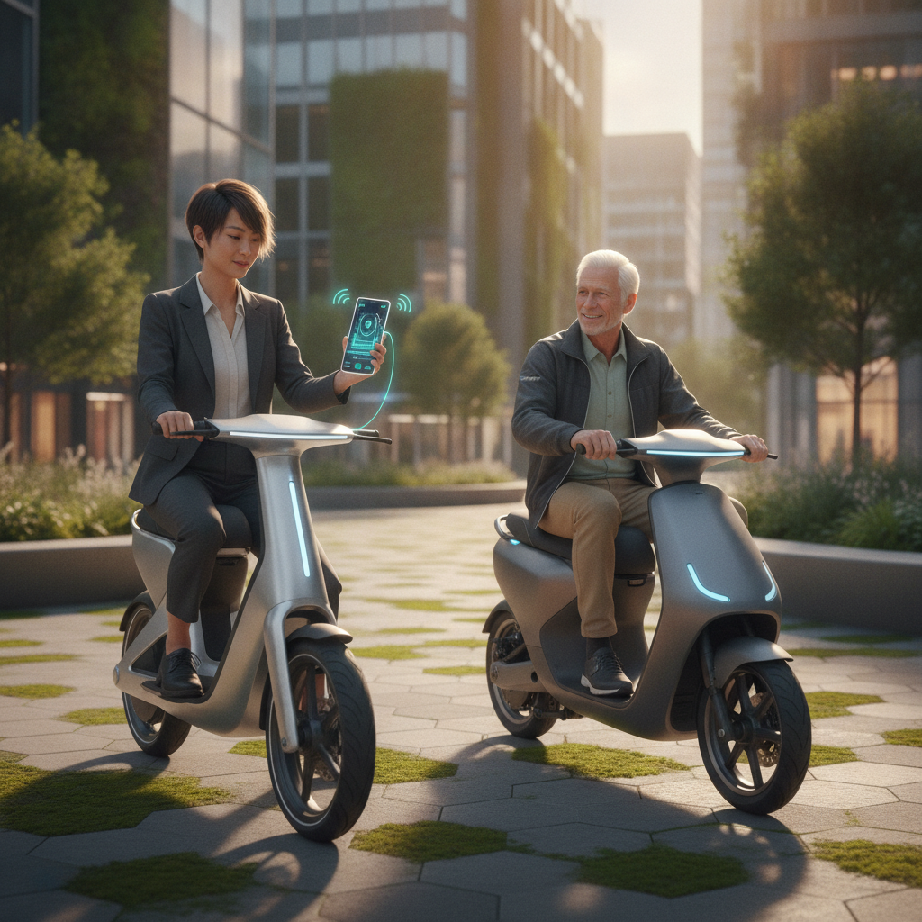 เทรนด์ EV 2027! E-Bike อัจฉริยะเชื่อมแอปฯ เช็คแบตเตอรี่ - smart-ebike-ev-trend-2027