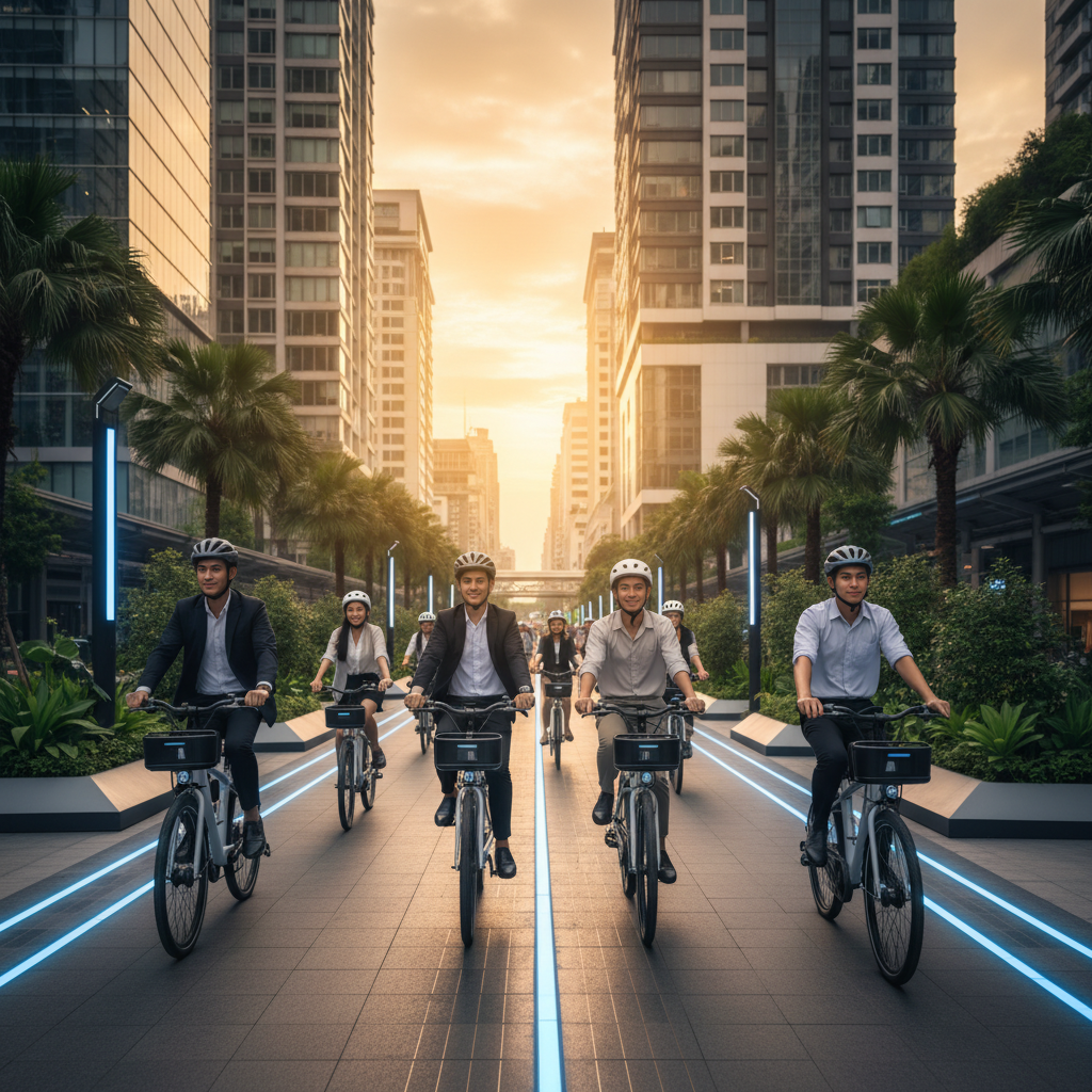 อนาคต E-Bike ไทย! จับตาเทรนด์เลนอัจฉริยะปลายปี 2026 - smart-ebike-lane-trend-2026