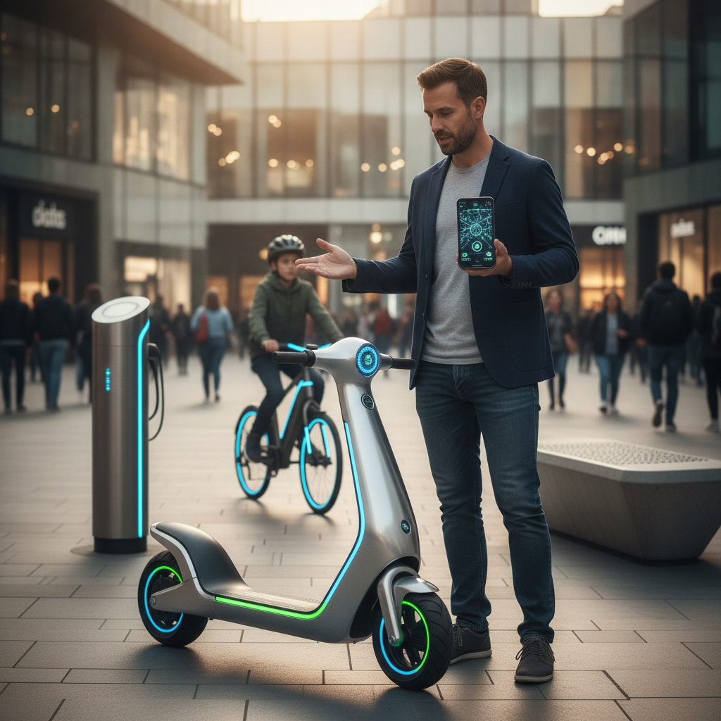 เทรนด์สกู๊ตเตอร์ไฟฟ้า 2027! นักรีวิวชี้ EV อัจฉริยะมาแรง - smart-electric-scooter-trend-2027
