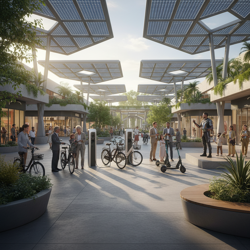 เทรนด์โลก 2027! ชาร์จ E-Bike ด้วยพลังงานแสงอาทิตย์สุดคุ้ม - solar-charging-ebike-ev-trend