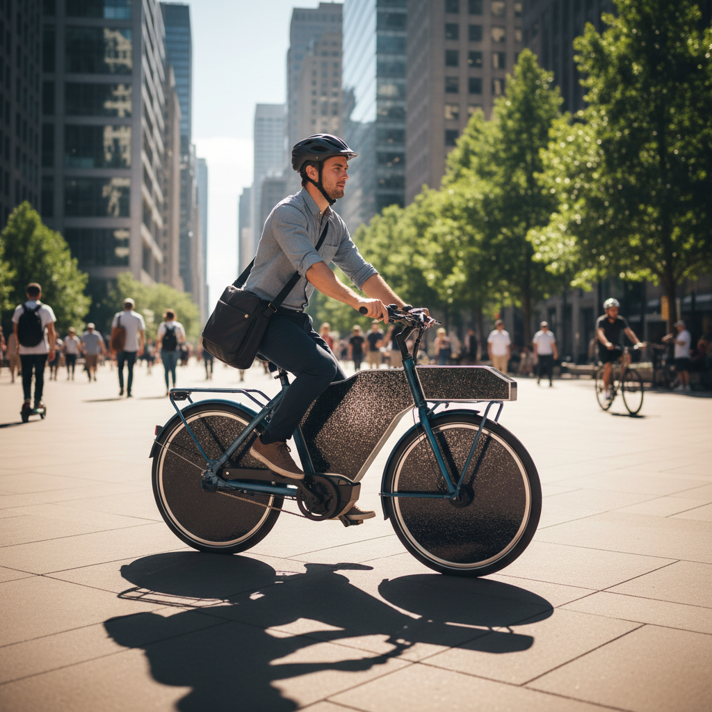 เทรนด์ EV 2027! นวัตกรรม E-Bike ชาร์จพลังงานแสงอาทิตย์ - solar-charging-ebike-trend-2027