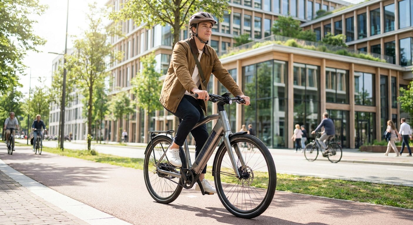 เทรนด์ 2027: นวัตกรรม E-Bike ชาร์จไฟด้วยพลังงานแสงอาทิตย์
