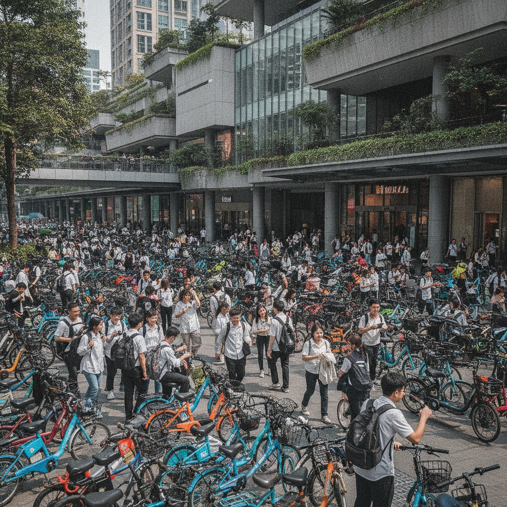 เทรนด์ 2027! วัยเรียนแห่ใช้ E-Bike พุ่ง รับยุคน้ำมันแพง - student-ebike-trend-2027