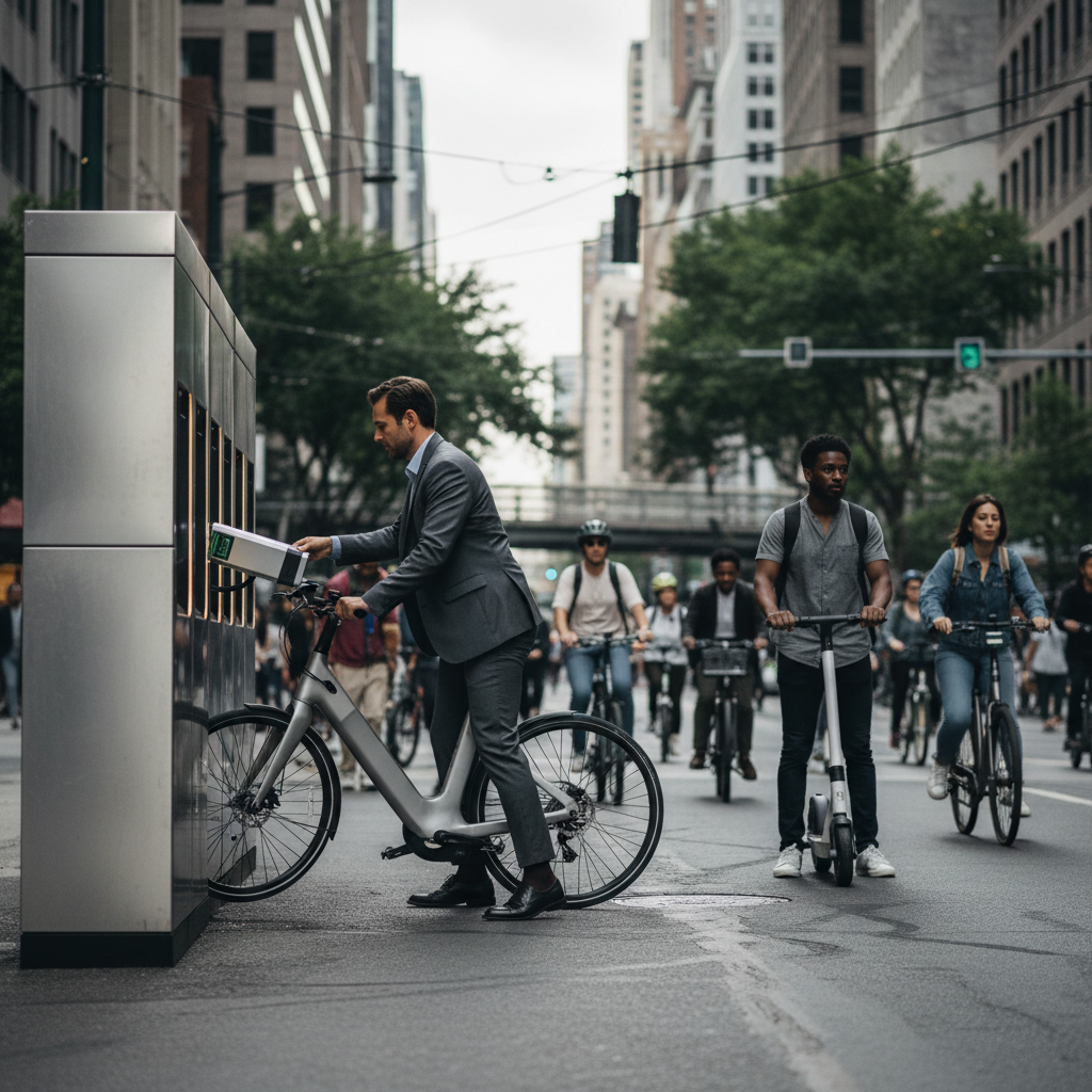 อนาคต EV 2027: E-Bike สลับแบตเตอรี่ได้ ไม่ต้องรอชาร์จ - swappable-battery-ebike-trend