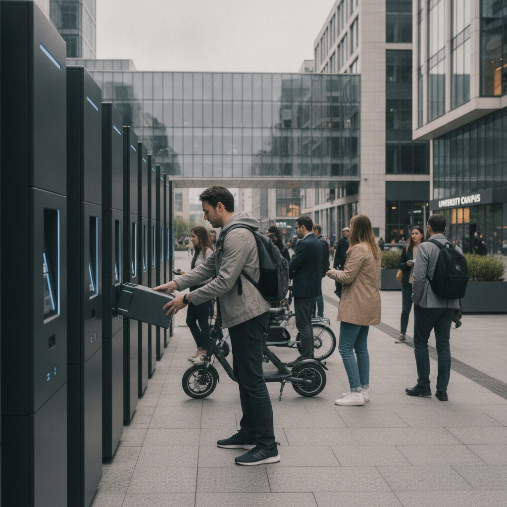 เทรนด์ 2027: นวัตกรรมตู้สลับแบต E-Bike จบปัญหาชาร์จนาน - swappable-battery-ebike-trend-2027