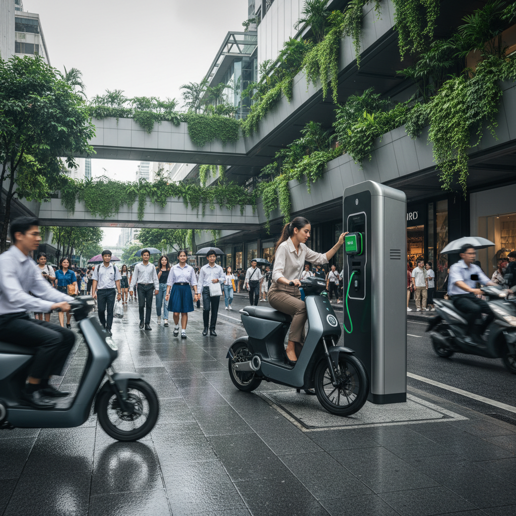เทรนด์ E-Bike แบตสลับได้! กูรูคาดฮิตสุดช่วงปลายปี 2026 - swappable-battery-ebike-trend
