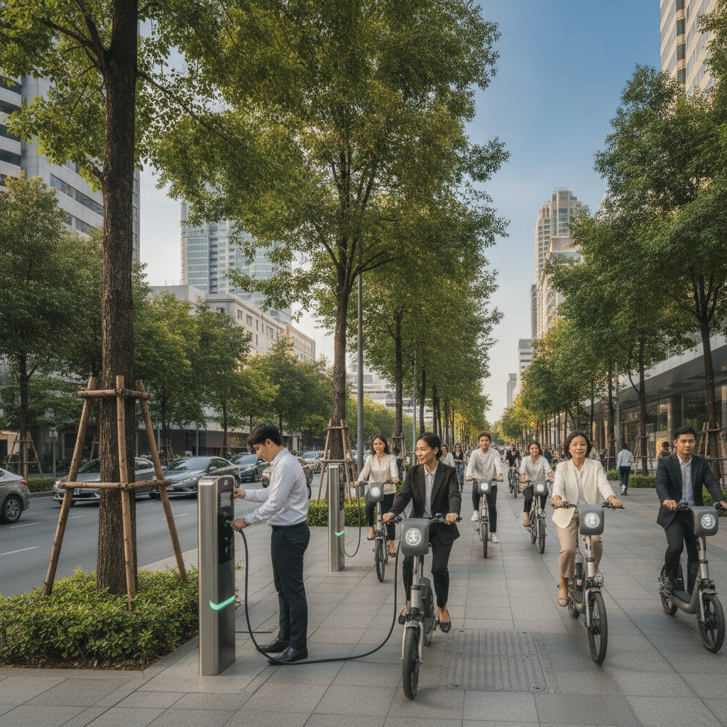 เจาะเทรนด์ EV ไทย 2027! นโยบายใหม่หนุนใช้ E-Bike ทั่วเมือง - thai-ev-policy-ebike-2027