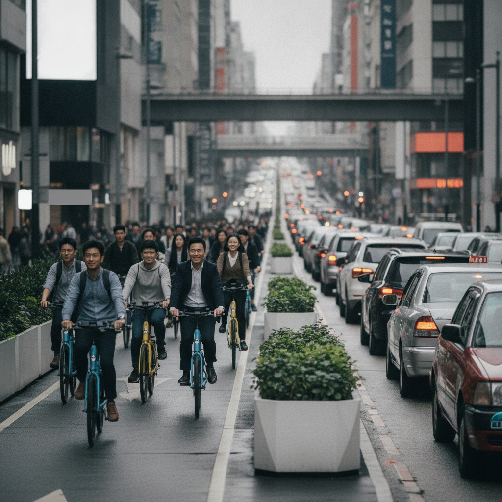 วิเคราะห์เทรนด์ 2027: E-Bike ขึ้นแท่นพาหนะหลักคนเมือง - urban-ebike-micro-mobility-trend