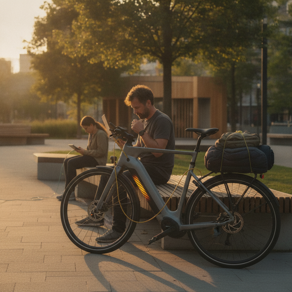 เทรนด์ EV ปลายปี 2026! E-Bike จ่ายไฟสำรองได้ด้วย V2L - v2l-tech-ebike-ev-trend