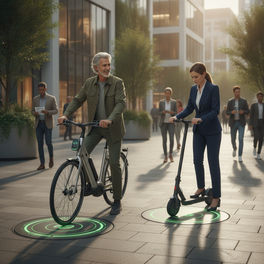 เทรนด์ EV 2027! นวัตกรรมชาร์จไร้สาย E-Bike สะดวกกว่าเดิม - wireless-charging-ebike-ev-trend