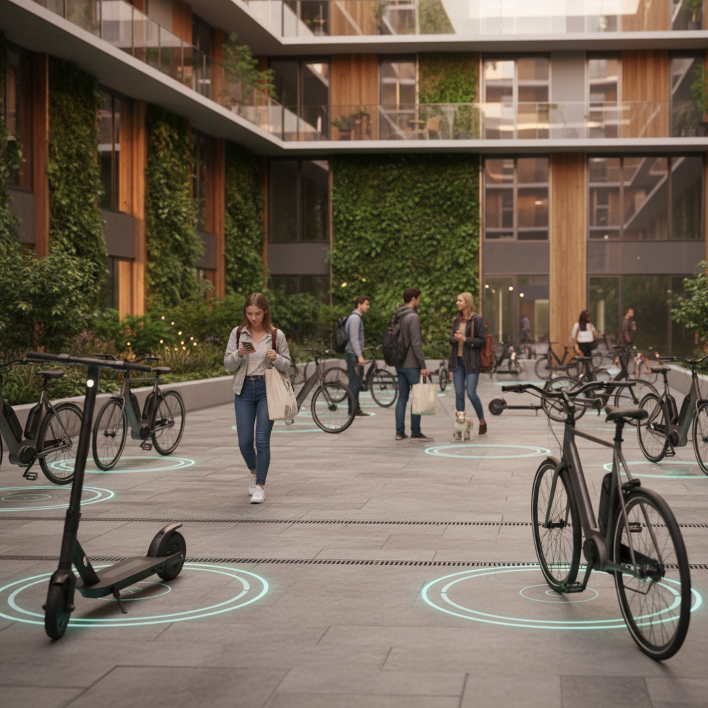 เทรนด์ EV ล่าสุด! ลานชาร์จไร้สาย E-Bike ตามคอนโดปี 2027 - wireless-charging-ebike-trend-2027