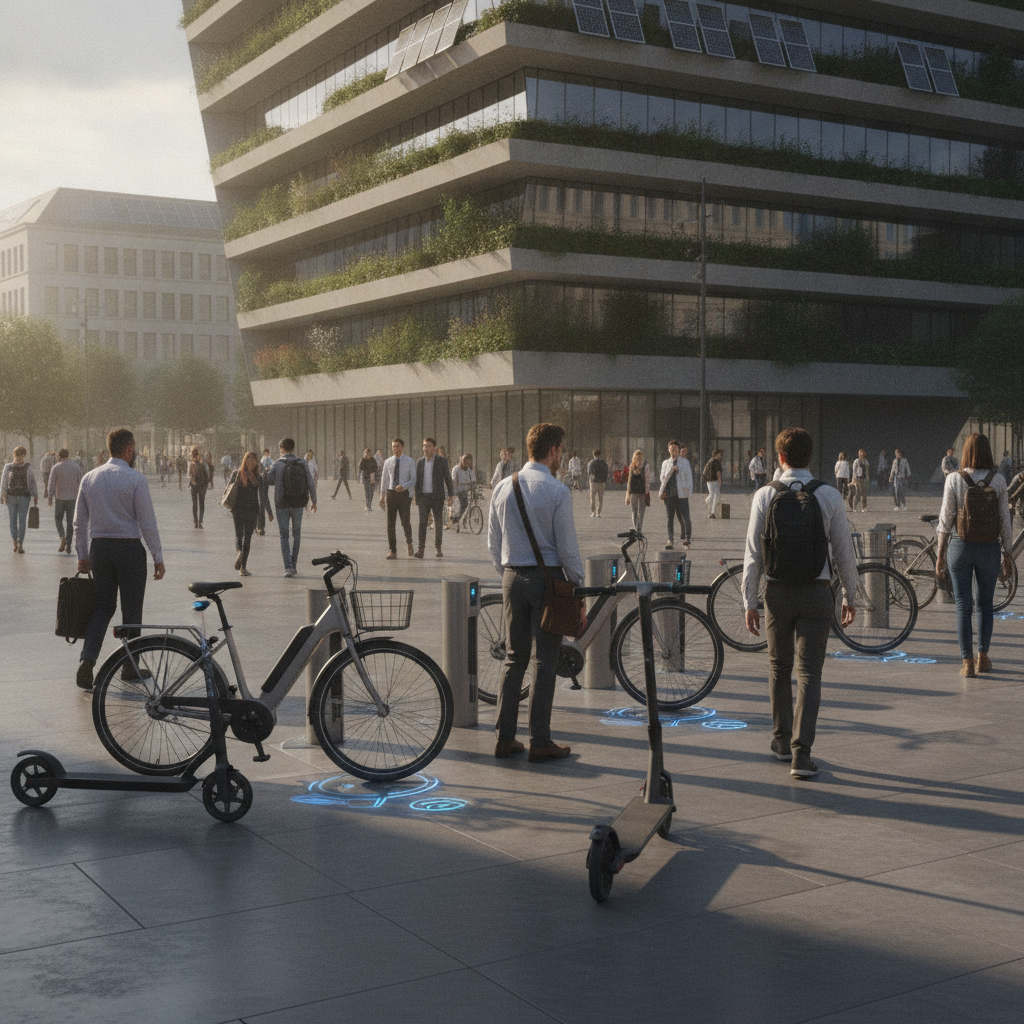 เทรนด์ 2027: ลานจอดชาร์จไร้สาย E-Bike แค่จอดไฟก็เต็ม - wireless-charging-ebike-trend