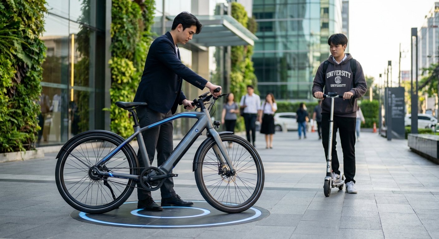 เทรนด์ 2026! ชาร์จไร้สาย (Wireless) พลิกโฉมวงการ E-Bike