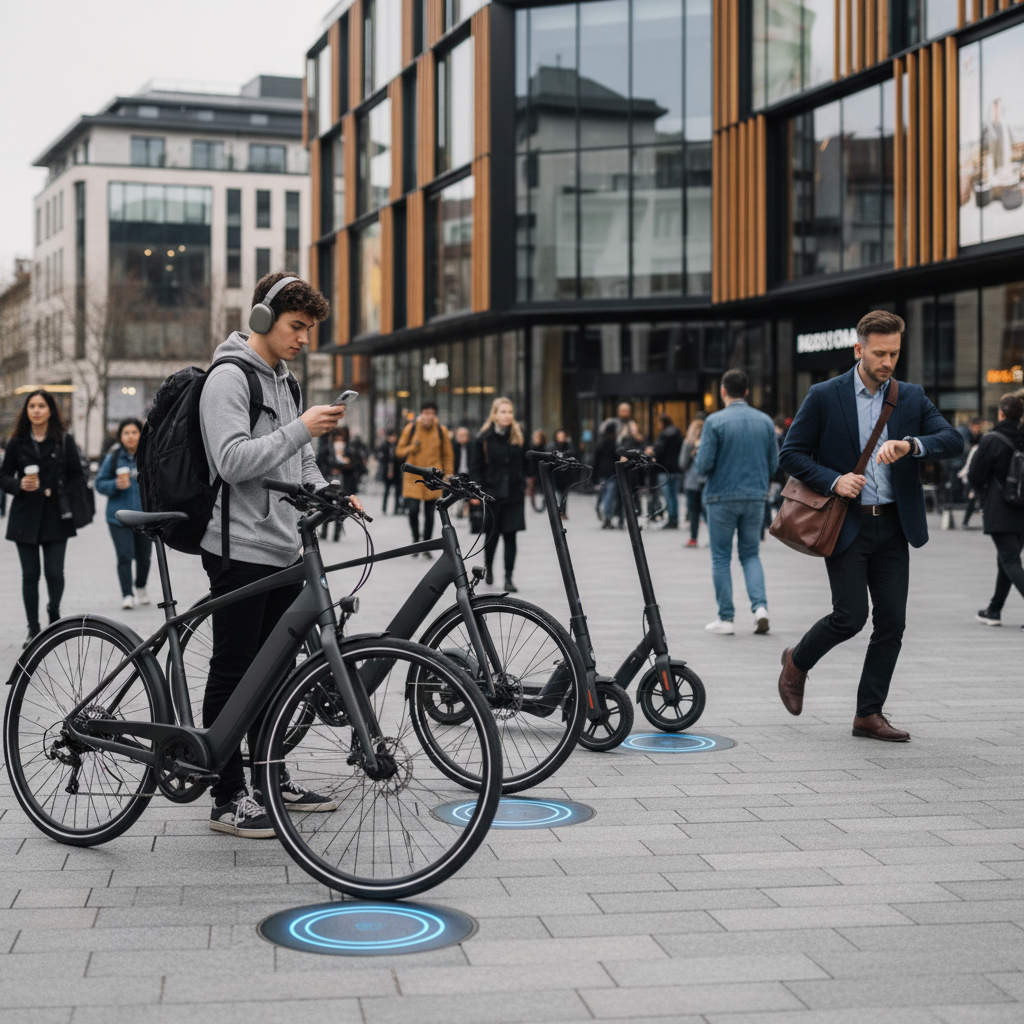 เทรนด์โลกปลายปี 2026! ชาร์จ E-Bike ไร้สายแบบ Wireless - wireless-charging-ev-scooter-trend