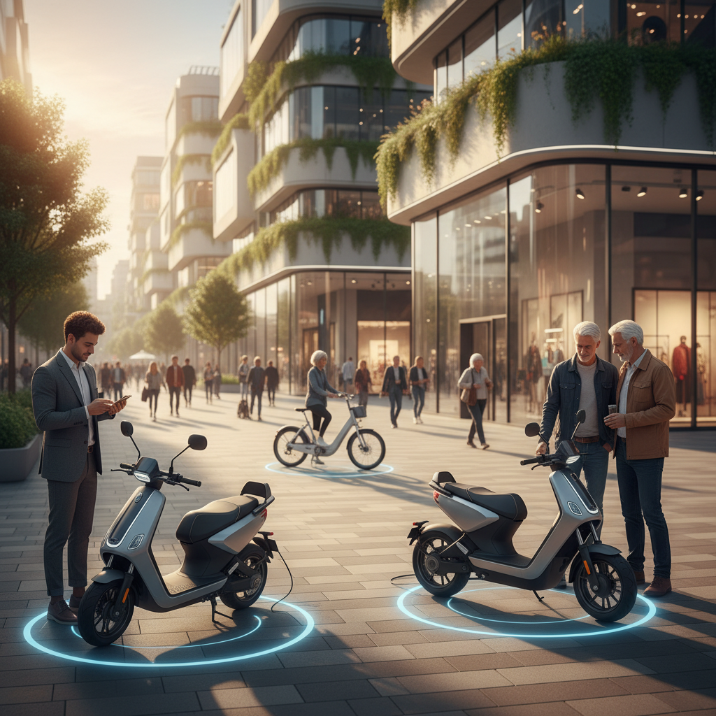 เทรนด์ EV ปลายปี 2026! สกู๊ตเตอร์ไฟฟ้าจ่อลุยระบบชาร์จไร้สาย - wireless-charging-ev-scooter
