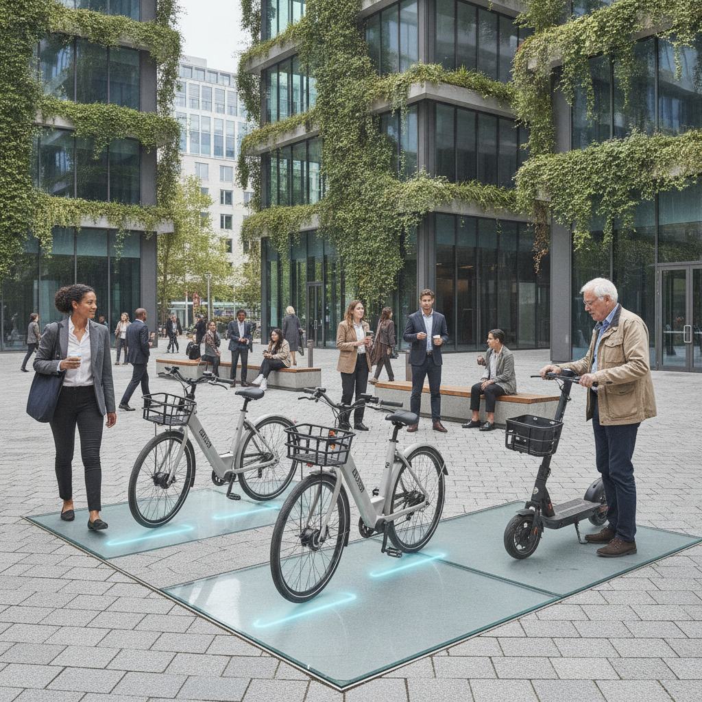 อนาคตปี 2027: จุดจอดชาร์จ E-Bike ไร้สาย จอดปุ๊บไฟเข้าปั๊บ - wireless-ebike-charging-trend