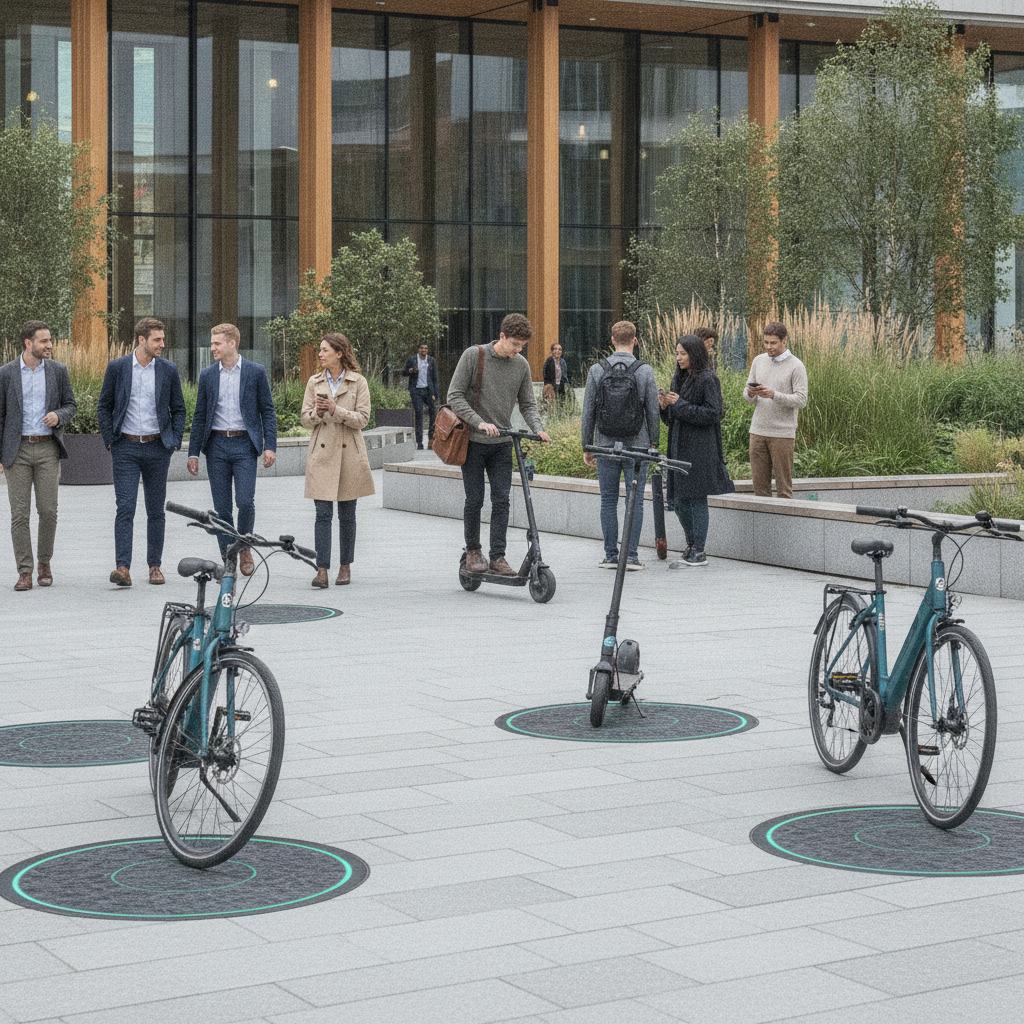 เทรนด์ EV ล่าสุด: แท่นชาร์จไร้สาย E-Bike จอดปุ๊บชาร์จปั๊บ - wireless-ebike-charging-trend