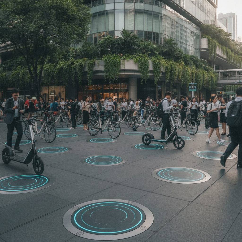 อนาคต EV 2027: เทรนด์จุดชาร์จ E-Bike ไร้สายทั่วกรุง - wireless-ebike-charging-trend