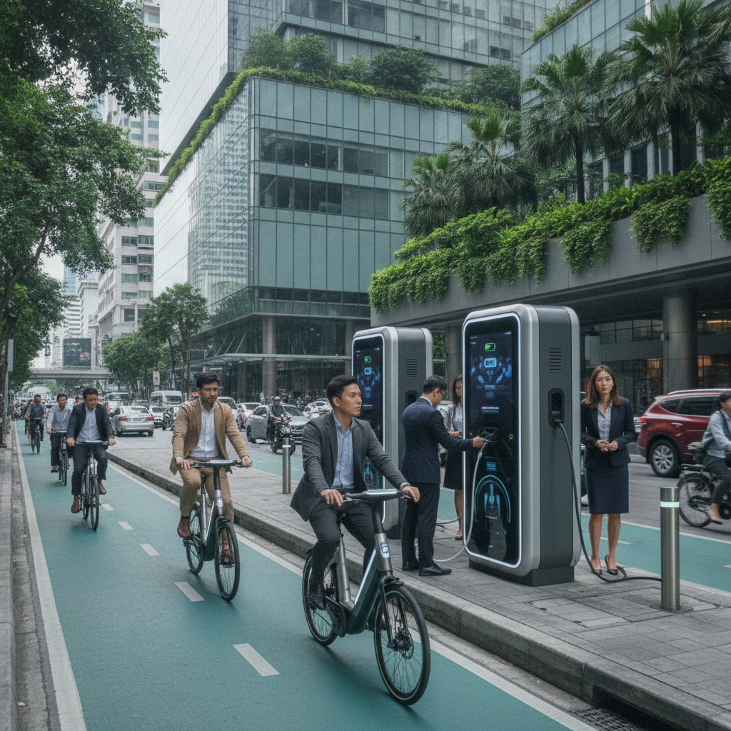 วิเคราะห์เทรนด์ 2027! วัยทำงานแห่ใช้ E-Bike ประหยัด energy - working-class-ebike-trend-2027