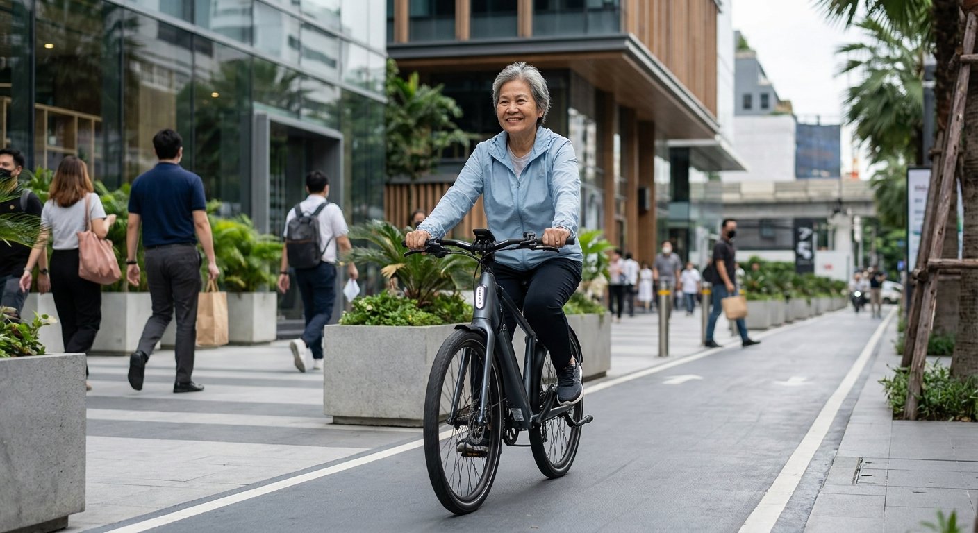 อนาคต e-Bike ติด AI ระบบเบรกอัจฉริยะ ขี่ปลอดภัยไร้กังวล