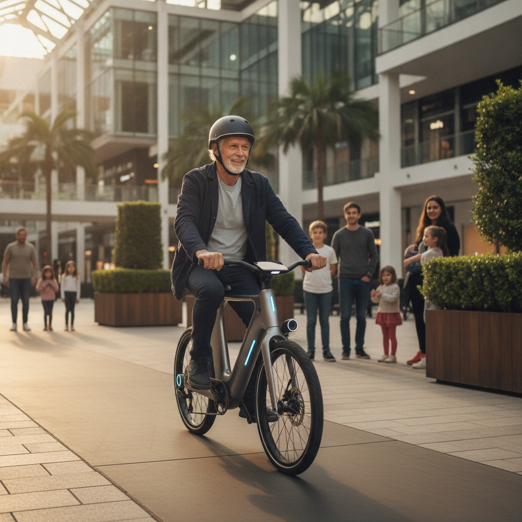 อนาคต e-Bike ติด AI ระบบเบรกอัจฉริยะ ขี่ปลอดภัยไร้กังวล - ai-smart-ebike-safety-future