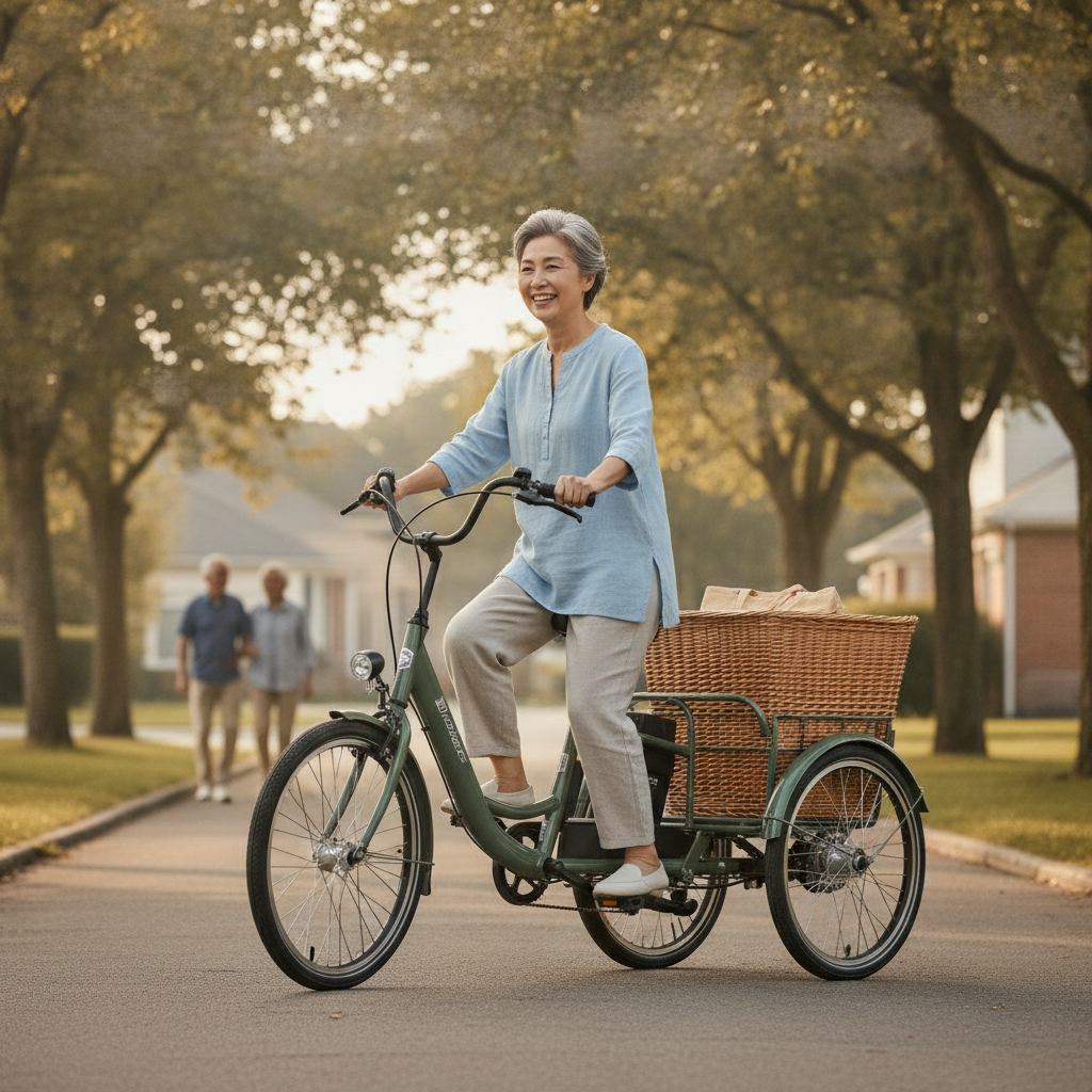 วิธีเลือกจักรยานไฟฟ้าให้ผู้สูงอายุ ขี่ง่าย ปลอดภัย ไม่ล้ม - choose-ebike-for-elderly-guide