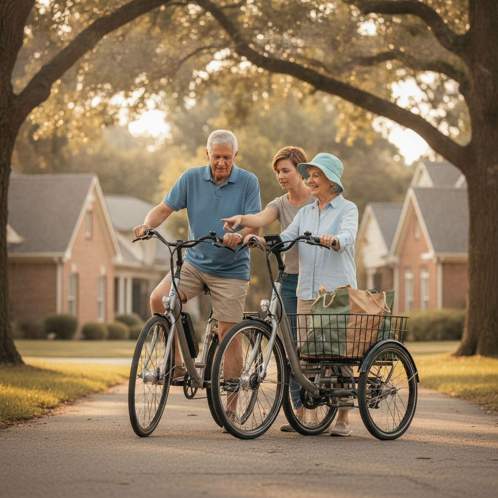 วิธีเลือกจักรยานไฟฟ้าผู้สูงอายุ ปลอดภัย ขี่ง่าย ไม่ล้ม - choose-ebike-for-elderly-safety