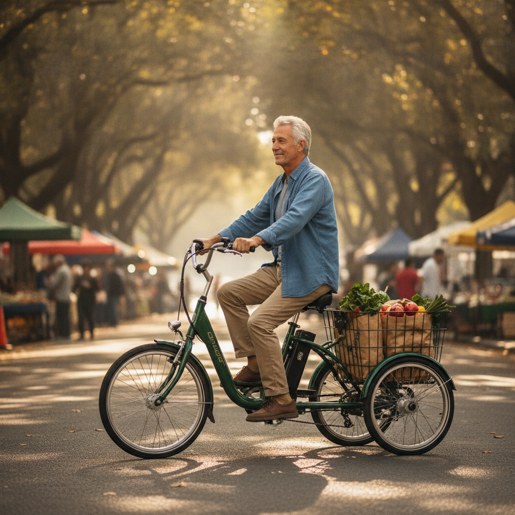 วิธีเลือกจักรยานไฟฟ้าให้ผู้สูงอายุ ขี่ง่าย ปลอดภัย ไม่ล้ม - choose-safe-ebike-for-seniors