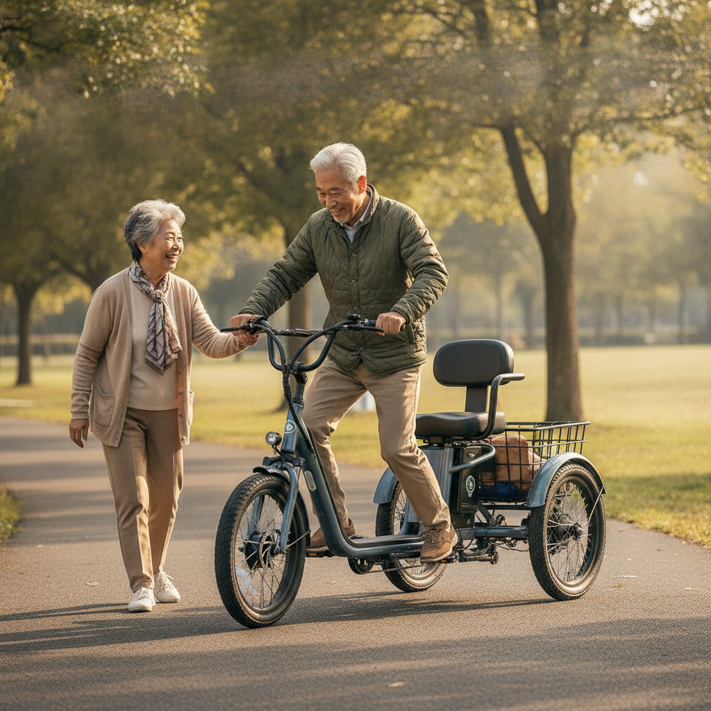 เลือกจักรยานไฟฟ้าให้ผู้สูงอายุ ขี่ง่าย ปลอดภัย ไม่ล้ม - choose-senior-electric-bike-guide