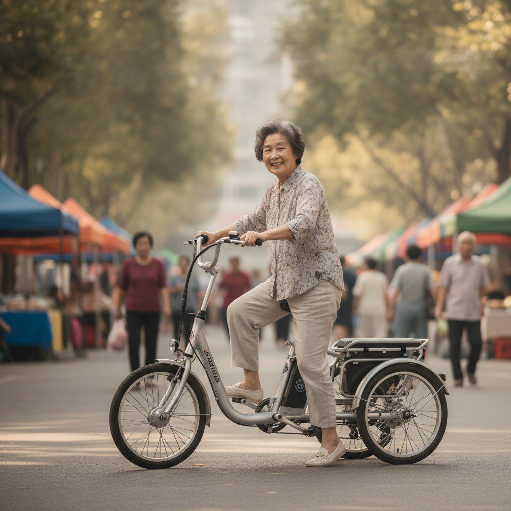 วิธีเลือกจักรยานไฟฟ้า 3 ล้อ ให้ผู้สูงอายุ ขี่ง่าย ปลอดภัย - choose-three-wheel-ebike-seniors