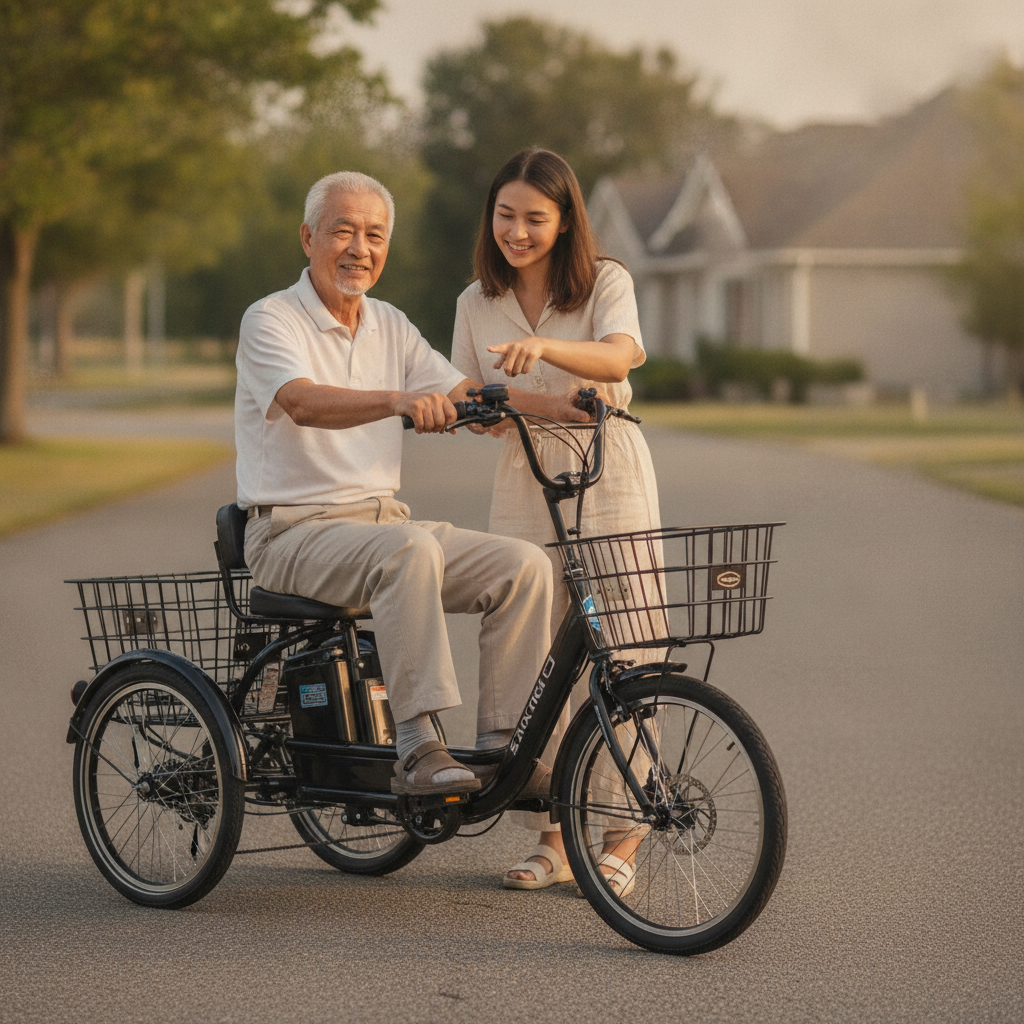 วิธีเลือกจักรยานไฟฟ้าให้ผู้สูงอายุ ขี่ง่าย ปลอดภัย ไม่ล้ม - choosing-safe-ebike-for-seniors