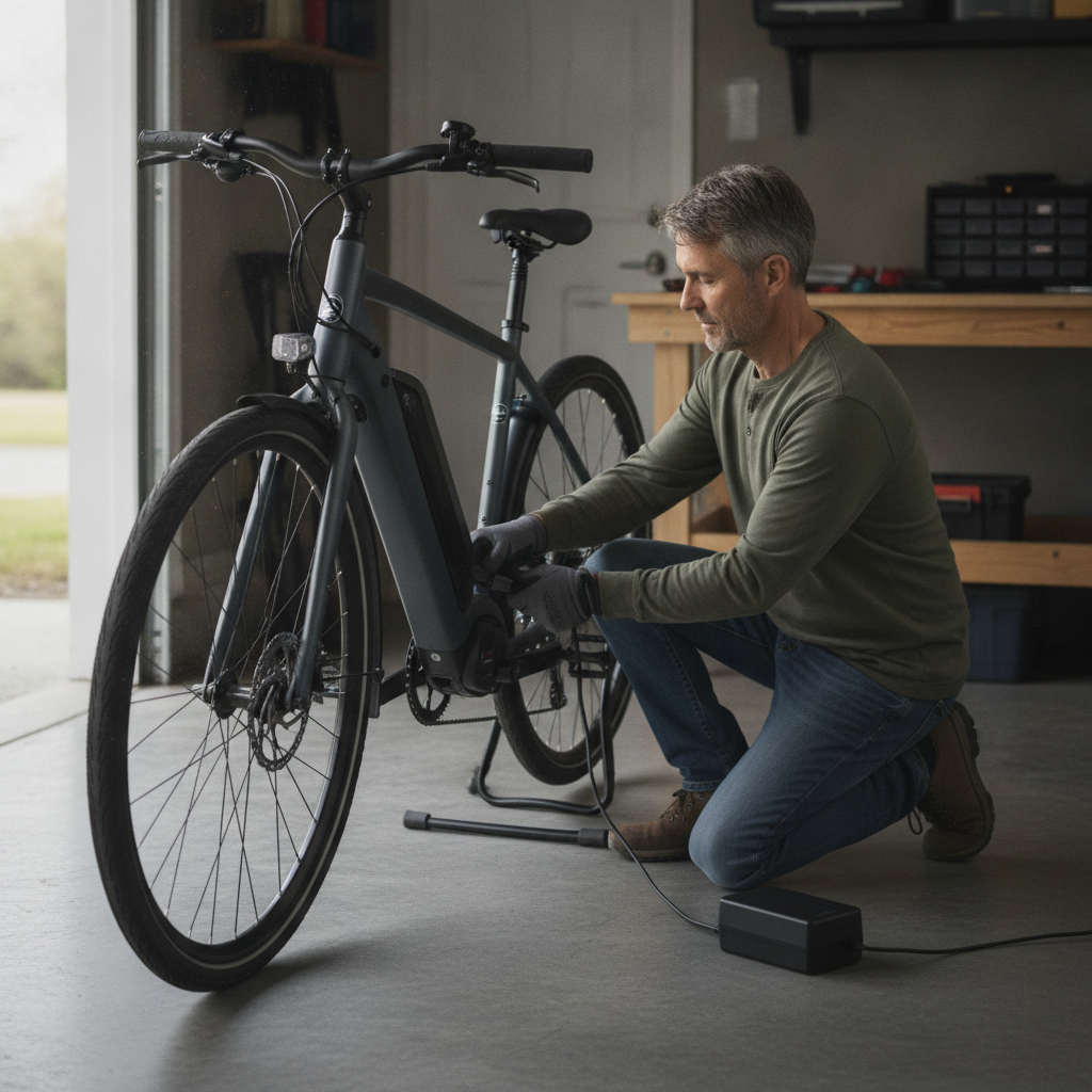 วิธีชาร์จแบตเตอรี่จักรยานไฟฟ้า ยืดอายุใช้งาน ไม่เสื่อมไว - ebike-battery-charging-maintenance-guide