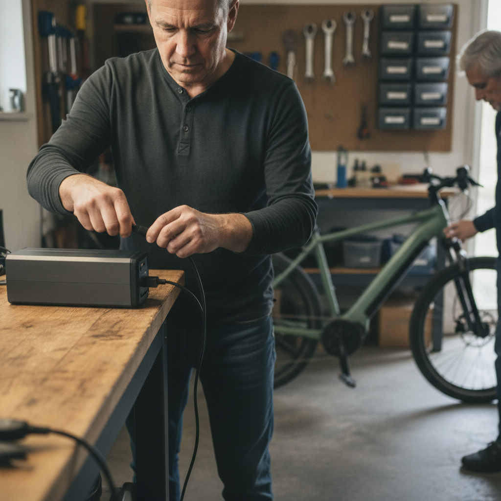 5 วิธีชาร์จแบต E-Bike ยืดอายุ 3 ปี ปลอดภัย ไม่เสื่อมไว - ebike-battery-charging-safety-tips
