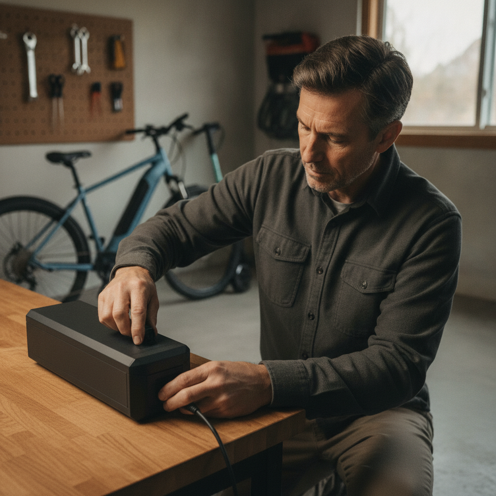วิธีดูแลแบตเตอรี่ E-Bike ยืดอายุการใช้งาน ไม่เสื่อมไว - ebike-battery-maintenance-care-tips