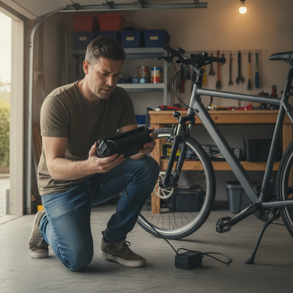 5 สัญญาณเตือนแบตเตอรี่ E-Bike เสื่อม รู้ก่อนพัง ปลอดภัยขึ้น - ebike-battery-warning-signs-care