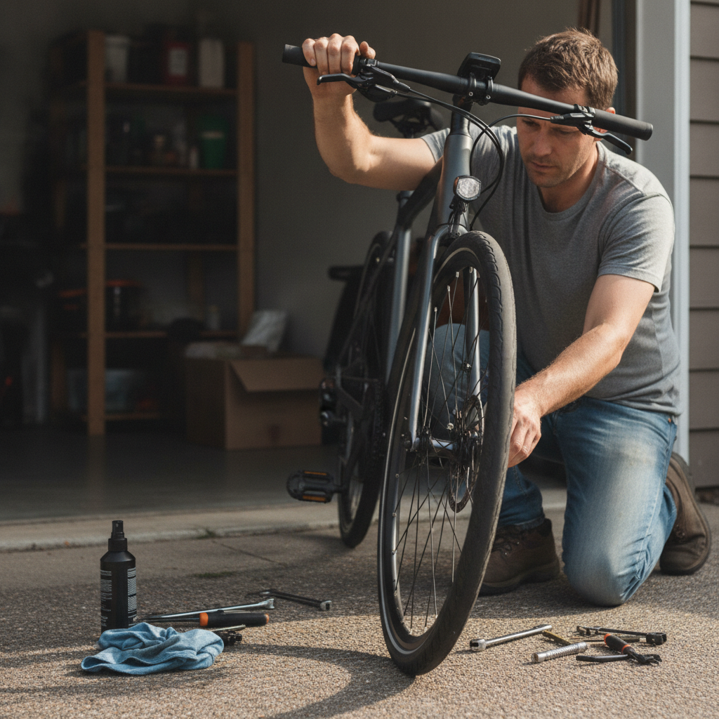 วิธีเช็กระบบเบรก E-Bike ด้วยตัวเอง หยุดนุ่ม มั่นใจ ไม่ลื่นไถล - ebike-brake-maintenance-check-tips