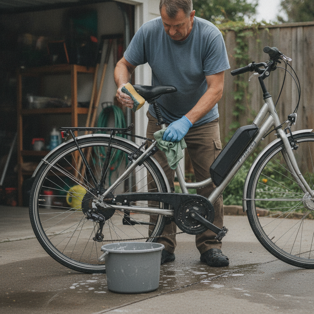 วิธีล้างจักรยานไฟฟ้าให้ถูกวิธี มอเตอร์ไม่พัง ไร้ปัญหาไฟช็อต - ebike-cleaning-waterproof-maintenance-guide