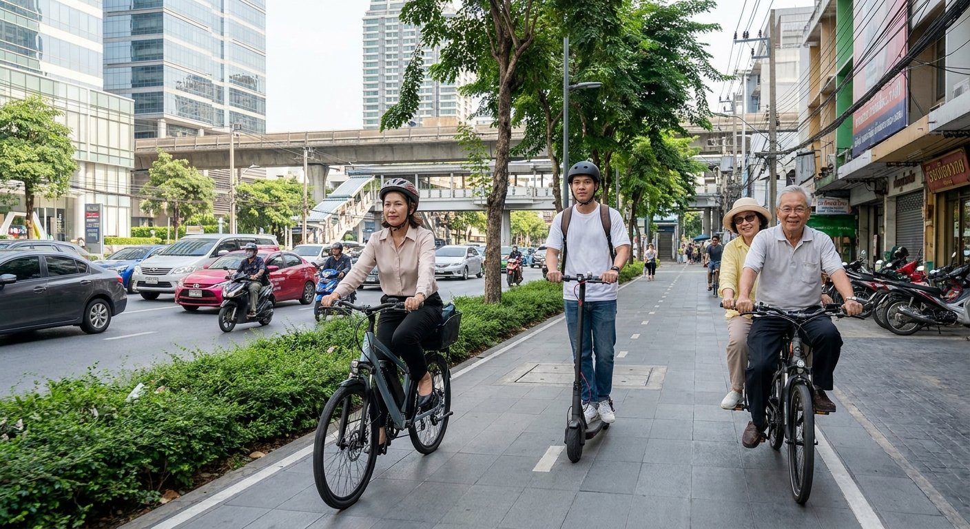กฎหมายจักรยานไฟฟ้า ขี่บนถนนได้ไหม ต้องมีใบขับขี่หรือไม่?