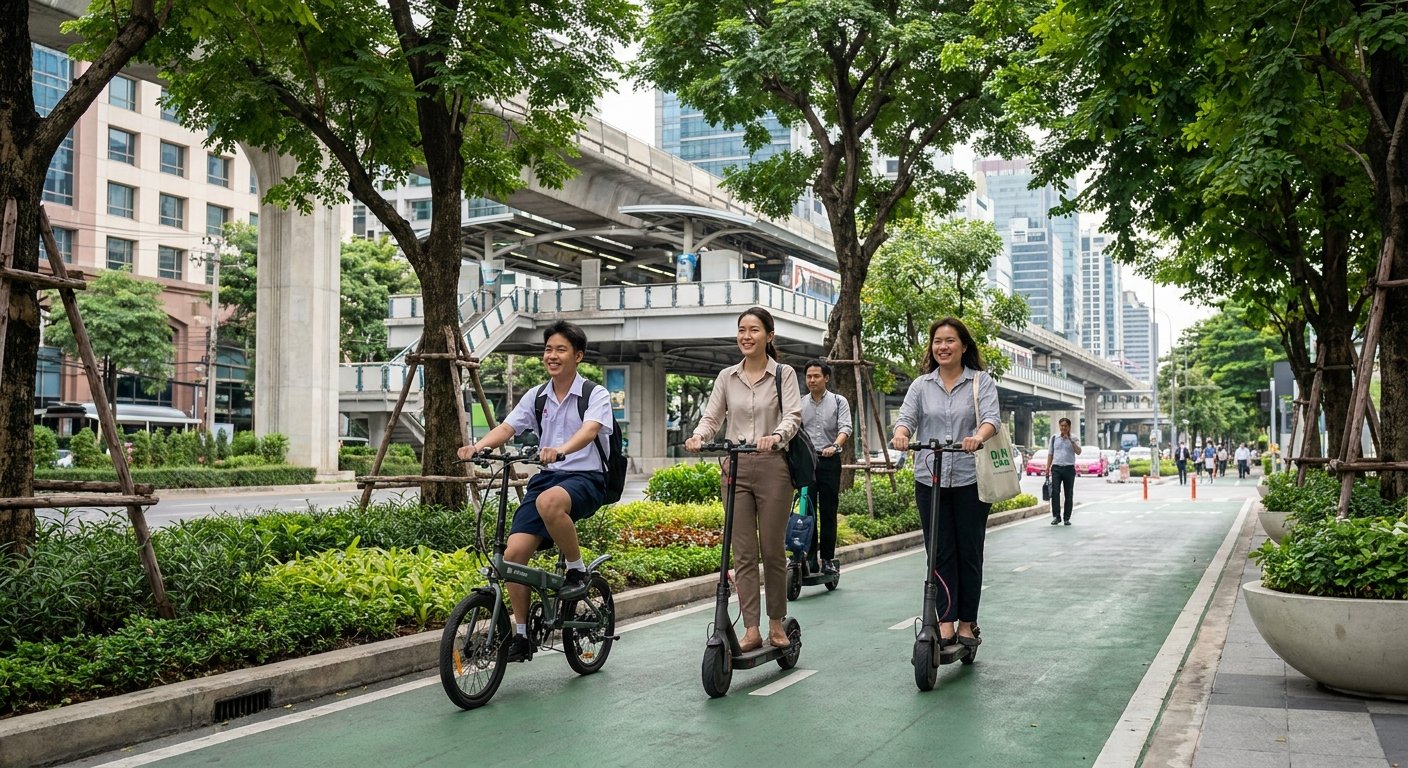 เทรนด์เลนสัญจร E-Bike อนาคตการเดินทางระยะสั้นของคนเมือง