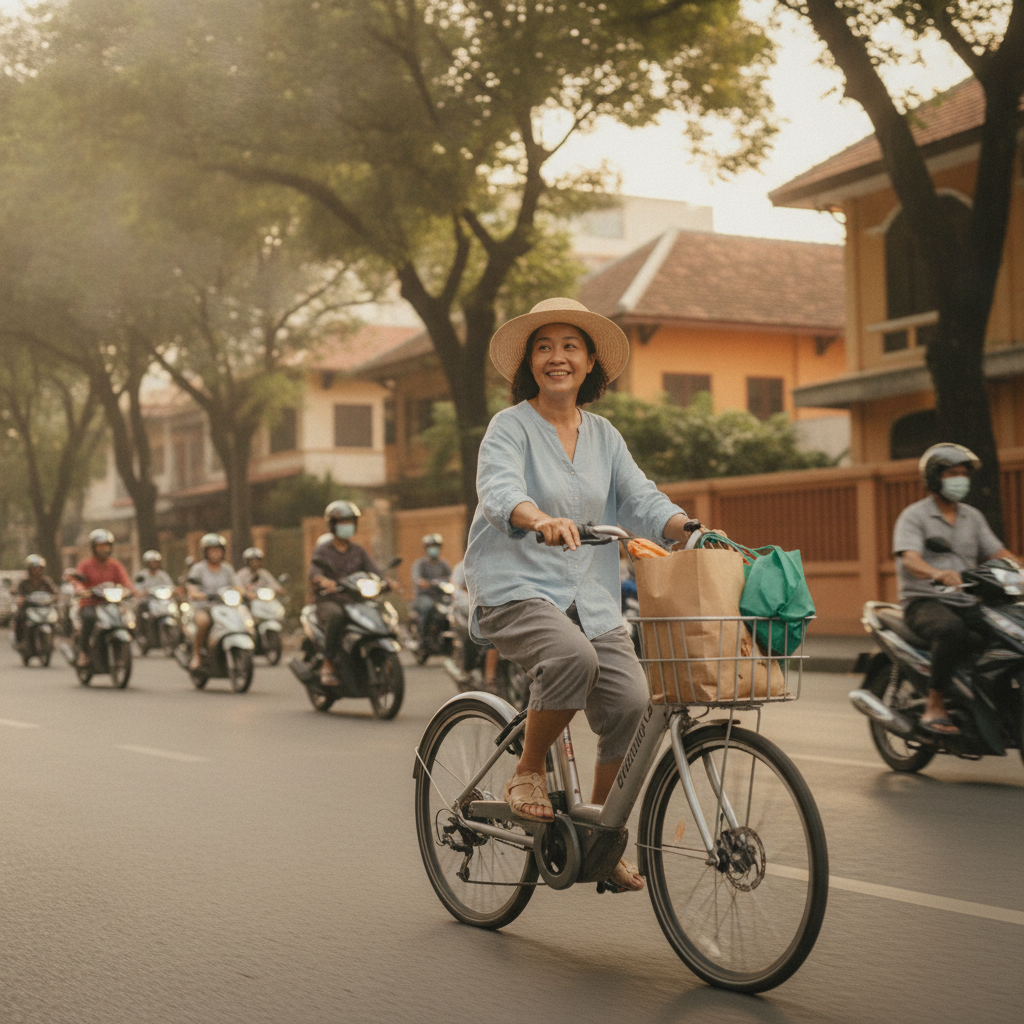 ขี่จักรยานไฟฟ้า 1 เดือน เสียค่าไฟกี่บาท? คุ้มกว่าน้ำมันแค่ไหน - ebike-monthly-charging-cost-calculation
