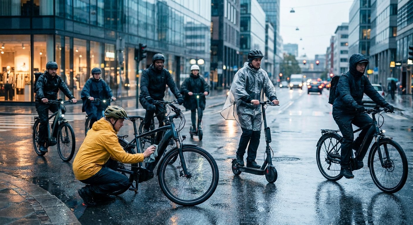 ขี่ E-Bike ลุยฝนได้ไหม? วิธีดูแลจักรยานไฟฟ้าช่วงหน้าฝน