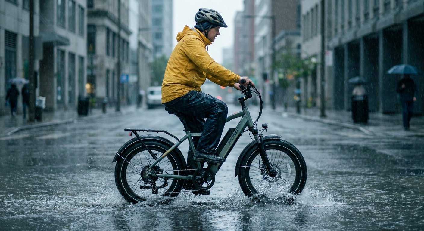 e-Bike ลุยฝนได้ไหม? วิธีดูแลมอเตอร์และระบบไฟช่วงหน้าฝน