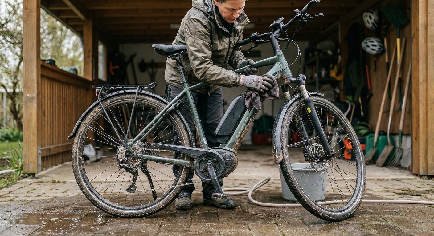 วิธีล้าง E-Bike หน้าฝน ลุยน้ำอย่างไรไม่ให้มอเตอร์พัง