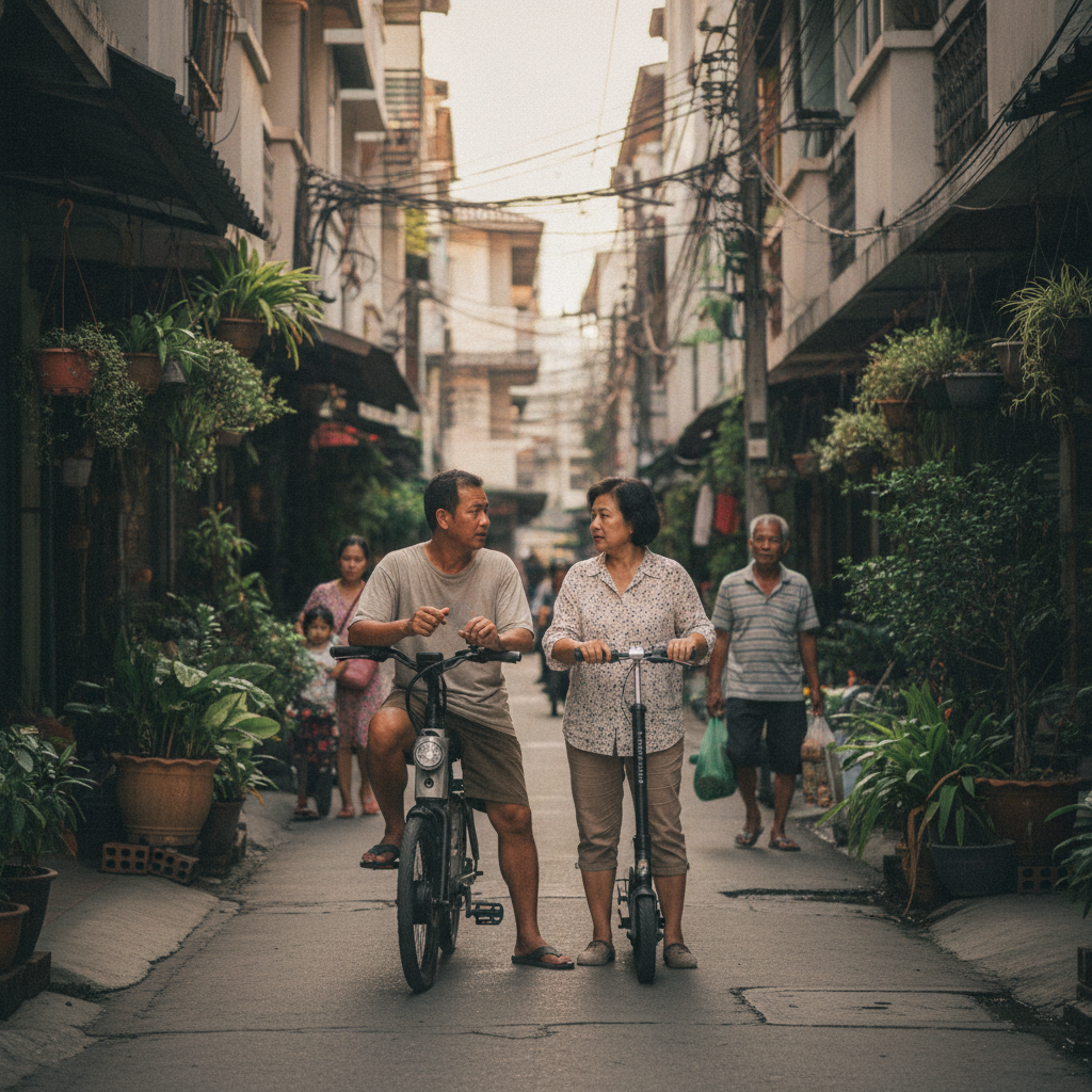 จักรยานไฟฟ้า สกู๊ตเตอร์ไฟฟ้า ต้องทำใบขับขี่-จดทะเบียนไหม? - ebike-scooter-traffic-laws-thailand