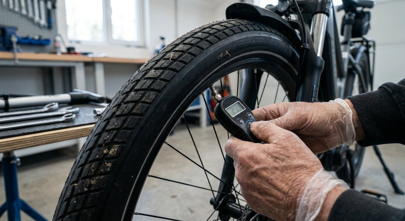 5 จุดเช็กยาง E-Bike ก่อนออกวิ่ง ป้องกันยางระเบิดกลางทาง