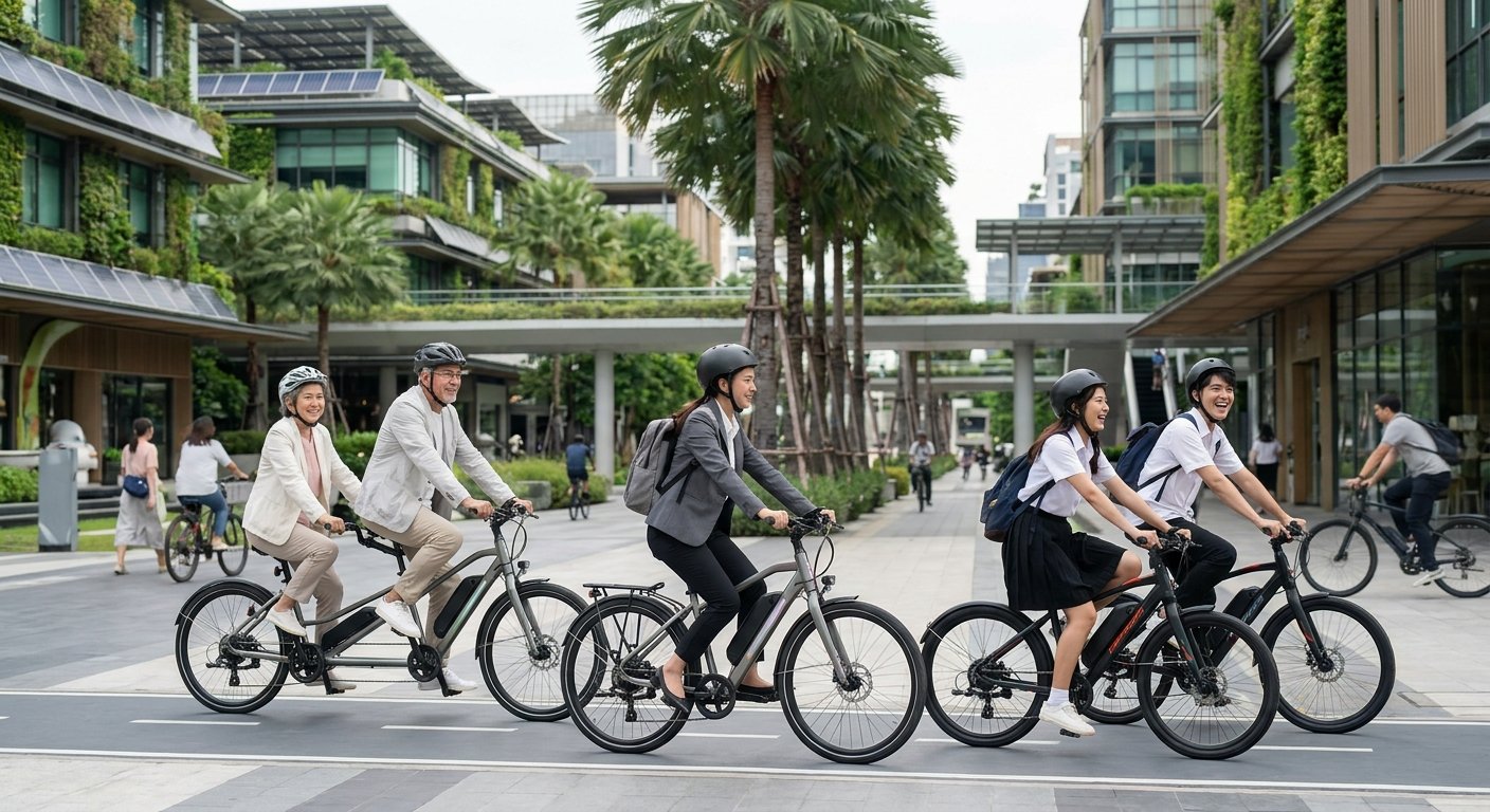 ส่องเทรนด์จักรยานไฟฟ้าปี 2027 แบตเตอรี่ชาร์จไว ปลอดภัยขึ้น