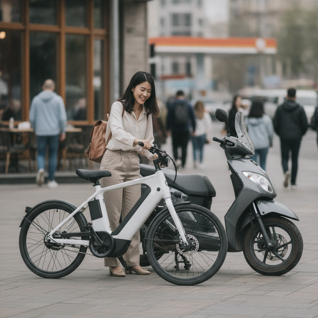 เทียบค่าใช้จ่าย e-Bike vs มอเตอร์ไซค์ ประหยัดปีละกี่บาท - ebike-vs-motorcycle-cost-comparison