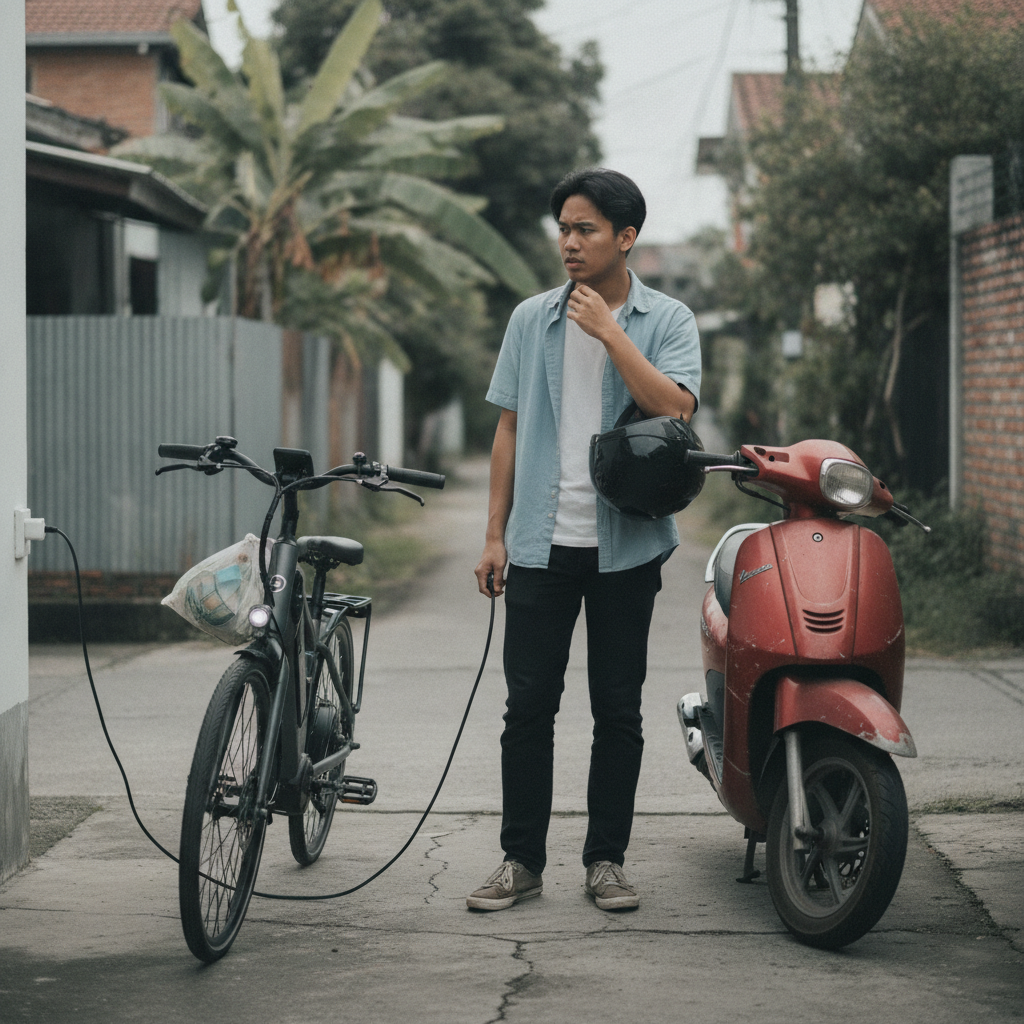 เทียบค่าใช้จ่าย จักรยานไฟฟ้า vs มอไซค์ ประหยัดปีละกี่บาท - ebike-vs-motorcycle-cost-comparison